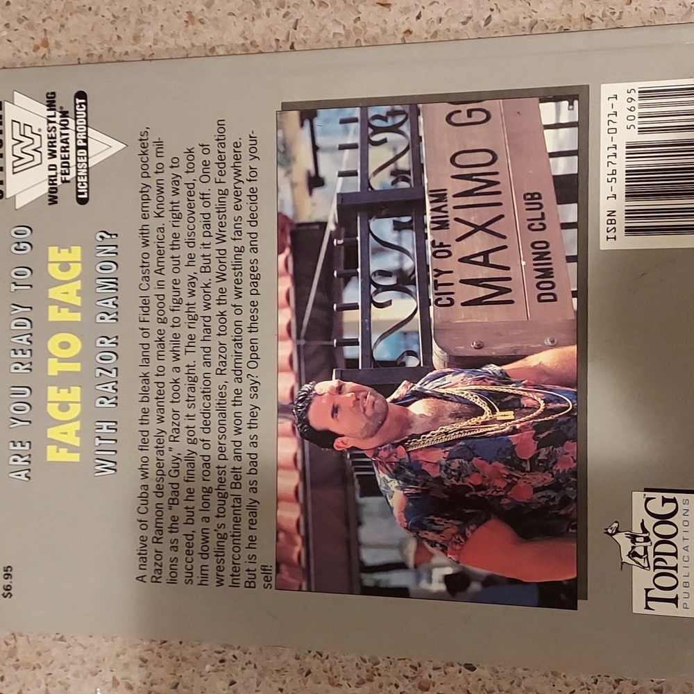 WWF authentic biography - Picture 2 of 3